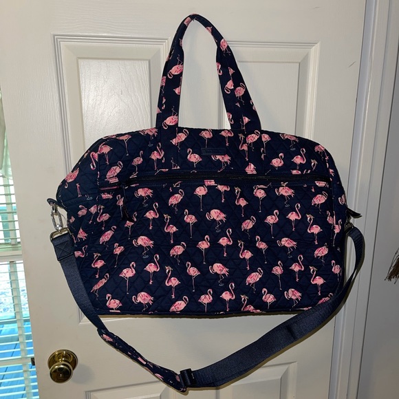 vera bradley flamingo pattern